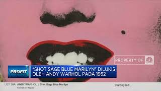 Lelang Lukisan Marilyn Monroe Cetak Rekor USD 195 Juta