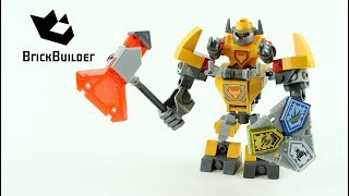 Lego Nexo Knights 70365 Battle Suit Axl - Lego Speed build