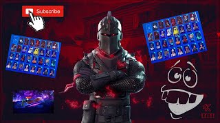 All Skin combos with the black night shield, (100 skins)