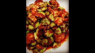 臭豆虾仁炒sambal--简单易煮_下次分享自煮SAMBAL（辣椒糊）影片