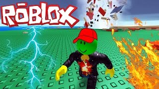 ROBLOX Мультик про Спасение от ПРИРОДНЫХ КАТАСТРОФ Веселая ИГРА для детей