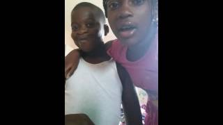 LICKING MY BROTHER FACE CHALLENGE