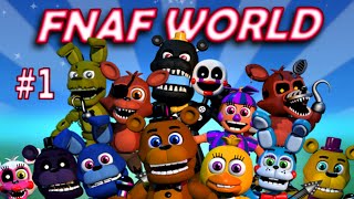 DAS SÜßESTE FIVE NIGHTS AT FREDDY'S SPIEL EVER ? - Let's Play FNaF World #1