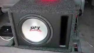 MTX 12" 5500 In mini van