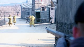 聲東擊西！八路軍隊長混進日軍基地，巧妙製造混亂，女指導員趁機搶空日軍糧倉！ ️ 抗日
