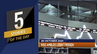 IHSG Hingga Harga Batu Bara Ambles