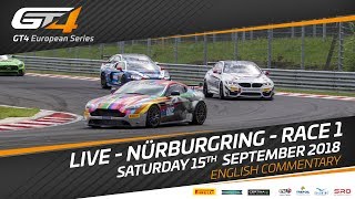 Race 1 - Nurburgring - GT4 European Series - English