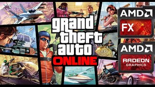 GTA 5 на FX-8350 + RX 470 4 GB + 8 GB DDR3 2133
