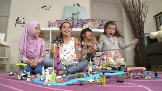 Annie and Hayley Meet New Friends | LEGO Friends | Bratayley