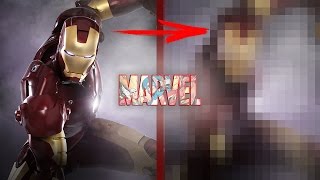 УГАДАЙ СУПЕРГЕРОЯ MARVEL ПО ПИКСЕЛЯМ ЗА 10 СЕКУНД!