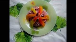 салат "Осенний костёр"