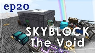 Ep20. Он еще был жив? 5 квестов и больше энергии. WalkerCraft skyblock сервер The Void