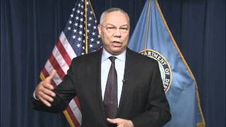 Retired Army Gen. Colin Powell -- A special commencement