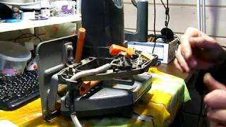 #021 (2017-11-26) замена щёток электродвигателя в ручной циркулярной пиле Rebir
