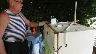 Электростатическая коптильня из холодильника