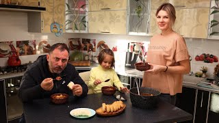 THICK BEEF SOUP RECIPE.