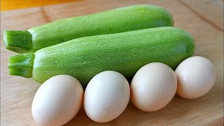 【小穎美食】西葫蘆這樣做太香了，甩上四顆雞蛋，孩子每天都吵著吃