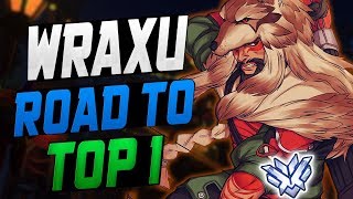 WRAXU AIMBOT HANZO! HE'S INSANE! [ OVERWATCH SEASON 8 TOP 500 ]