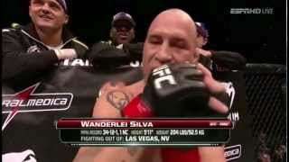 Wanderlei Silva vs Brian Stann Entrance,Staredown and KO [UFC in Japan 2013]