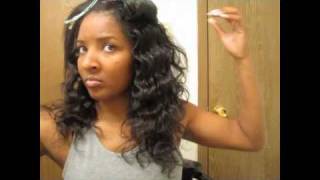 Indian Hair Styled-Curls & Crimps