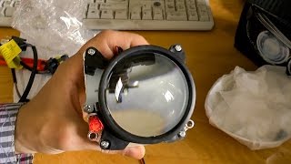 Линзуем фары под новый ксенон на L200
