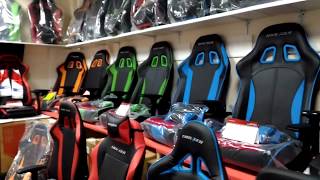 Видеообзор Оранжевых кресел К-06 и К-57 DXRacer KING "Orange" (NEW -2018 )