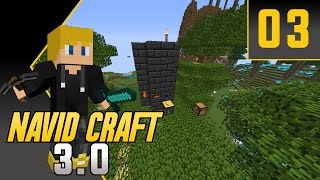 Minecraft Navid Craft 3.0: E3 - TINKERS CONSTRUCT (Modded Survival)