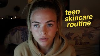 Teen Nightly Skincare Routine | Summer Mckeen