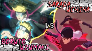 NSUNSR - Boruto VS Sarada - TexMod Showcase & Update [HD]