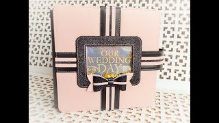 Интерактивный поп-ап альбом "Just Married"/interactive pop up album/tutorial/
