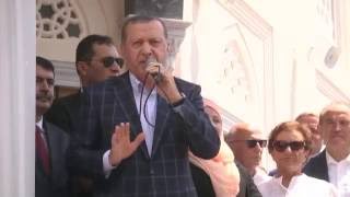Cumhurbaşkanı Recep Tayyip Erdoğan, Fethiye-Hasan Gümüşdağ Camii'nin açılışında konuşma yaptı