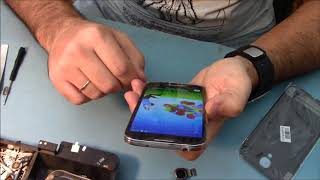 Samsung Galaxy S4 I9500. ЭТОТ ЭКРАН НЕ КАЧЕСТВЕННЫЙ!!! НЕ ПОКУПАТЬ!!!
