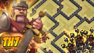 MELHOR LAYOUT DE GUERRA CV7 ATUALIZADO [3 DEFESAS AÉREAS] ANTI-DRAGÃO | CLASH OF CLANS 2016