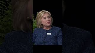 Hillary Clinton sits down with Zach Galifianakis #shorts