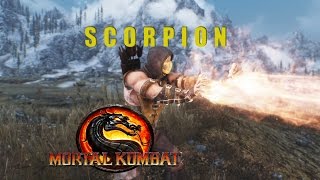 Scorpion character mod in skyrim
