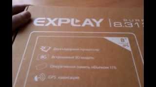 Обзор планшета Explay Surfer 8.31 3G