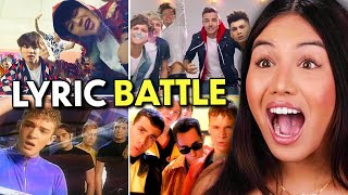 Guess The Boy Band Song From The Lyrics! | Lyric Battle