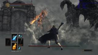 Pure Sorcerer Glass Cannon vs Nameless King (Dark Souls 3)