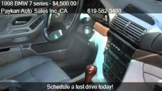 1998 BMW 7 series 740iL - for sale in San Diego, CA 92115