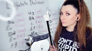 Italian Alphabet. L'alfabeto Italiano *ASMR