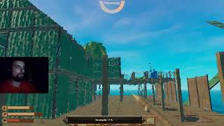 Raft или построй дом из бутылок и палок #6