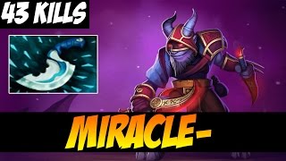 MIRACLE- KILLS 43 AS A RIKI WITH BLINK DAGGER - Dota 2