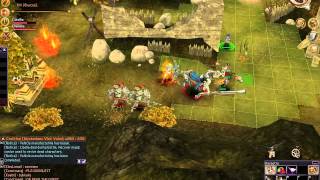 Atlantica Online TBS mission: Base Defense (level 60) with gun main