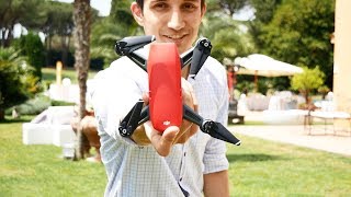 Обзор дрона DJi Spark и пример съемки