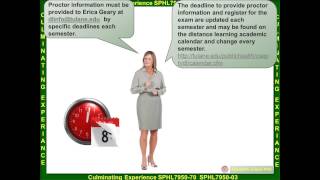 Culminating Experiance Project Distance Learning Tulane University School of Public Health