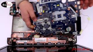 Как разобрать ноутбук Acer Aspire E1-531. Ремонт ноутбуков Макеевка. Чистка ноутбука Макеевка.