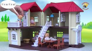 Вилла - домик загородный Happy Family обзор игрушек