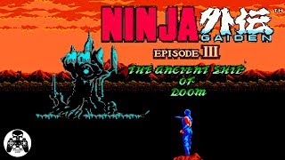 Ninja Gaiden III: The Ancient Ship of Doom, Dendy/NES/Famicom прохождение [60fps]