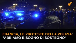 Francia, le proteste della polizia: "Abbiamo bisogno di sostegno"