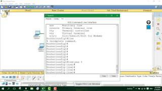 How to Set password for AUX port in Cisco Routers